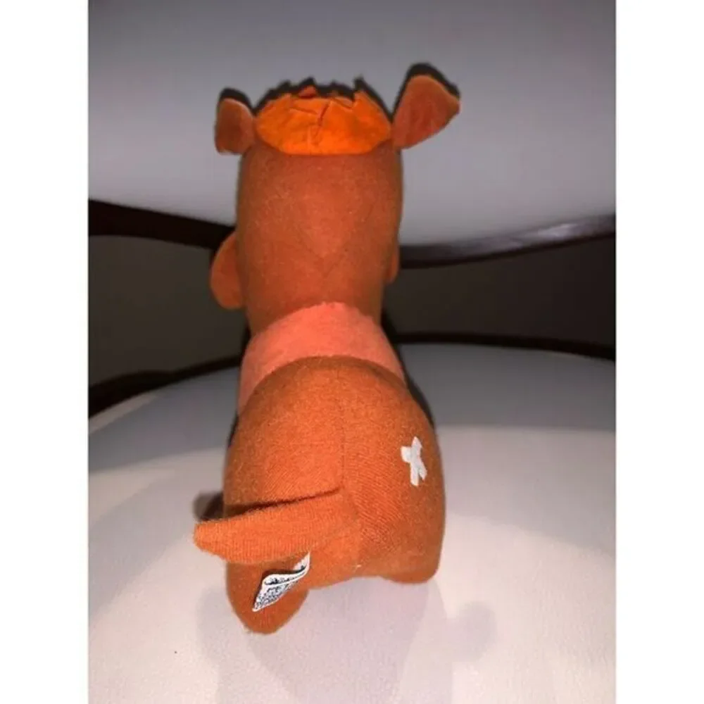 Vintage Dakin Dream Pets Orange Boxer Dog with a hat 1976‎